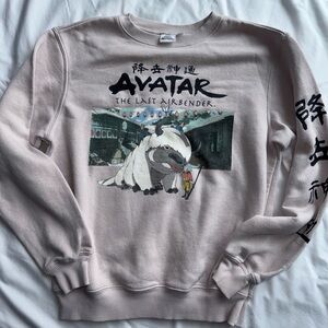 Nickelodeon Avatar The Last Airbender Graphic Sweater - Light Pink